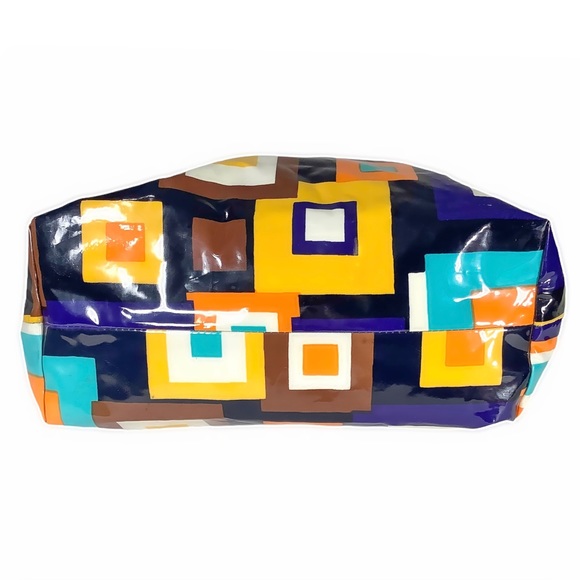 🎉2xHP🎉♠️KATE SPADE Geometric Pattern Large Bag - Picture 5 of 8